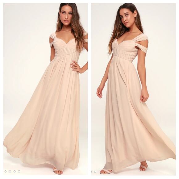 Lulus Make Me Move Blush Pink Maxi Dress - Picture 2 of 6